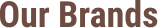 Our Brands